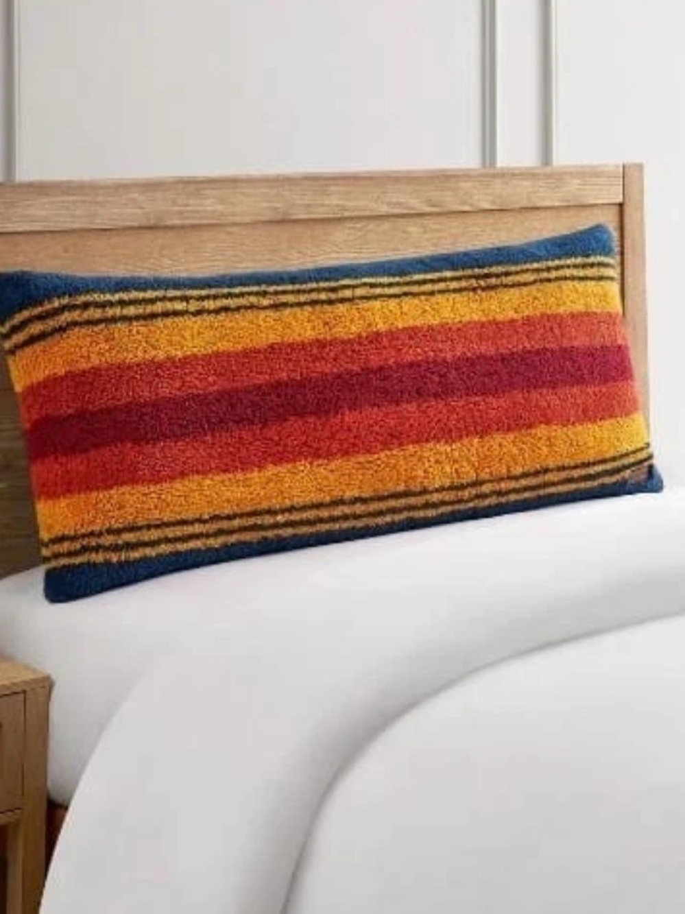 PENDLETON OVERSIZED SHERPA BOLSTER PILLOW COLOR GRAND CANYON BLUE SIZE 20 X48